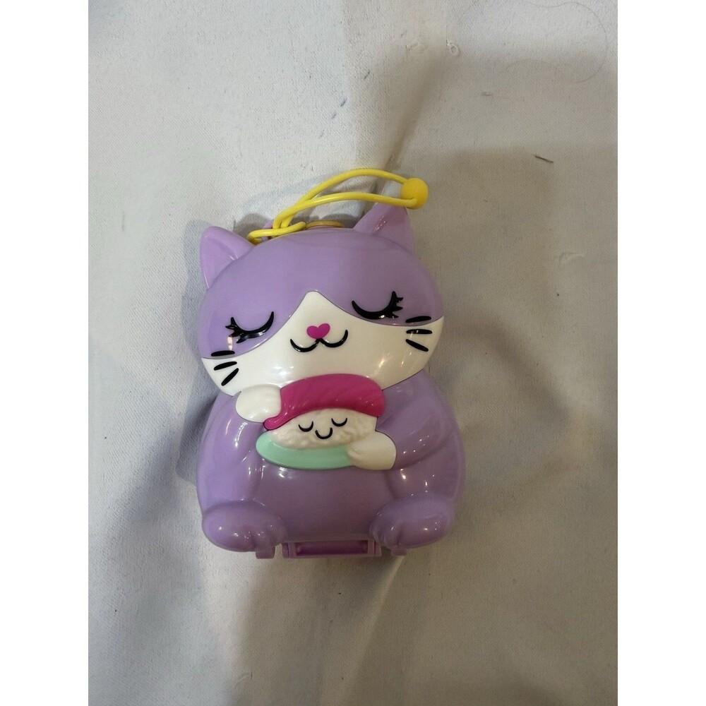 Polly Pocket Sushi Shop Cat Compact, Japanese Sushi-Themed